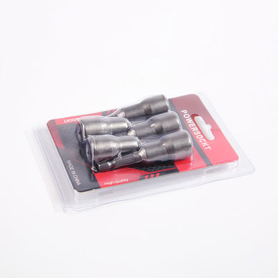 Forte Magnético 5pcs 12mm 65mm Quick Change Hex Shank Classe Industrial Nut Driver Set
