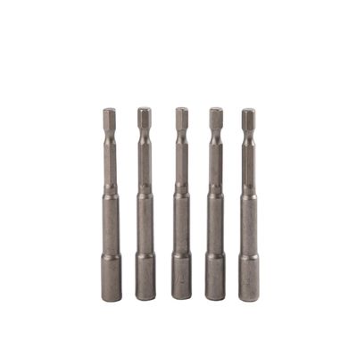 Strong Magnetic Nut Driver Set 1/4'' 65MM 5pcs com Material CRV embalado em bolhas