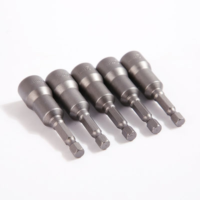 Forte Magnético 5pcs 12mm 65mm Quick Change Hex Shank Classe Industrial Nut Driver Set