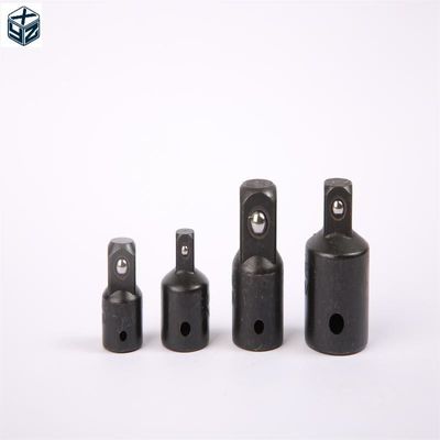 Adaptador e redutor de tomada de impacto preto de 1/2&quot; com material CRV