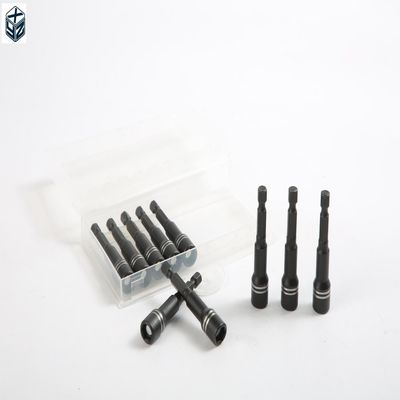 ODM suportado fornecimento 6.35 hexagonal CRV aço motor de porca magnética em conjunto caixa de plástico PE