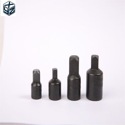 Adaptador e redutor de tomada de impacto preto de 1/2&quot; com material CRV