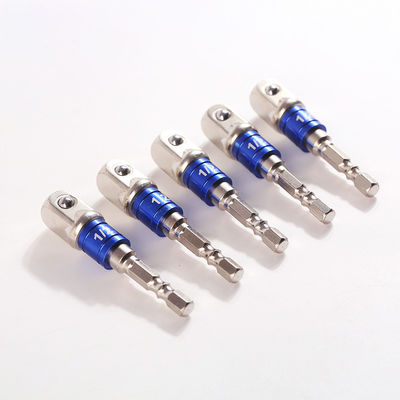 Ferramenta elétrica de 2,5' soquete de impacto com aço CRV em 1/4' 3/8' e 1/2'