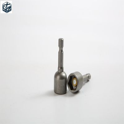 12mm*48mm*5PC CRV Magnético Nbut Driver Set com acabamento natural e 1/4 de polegada Drive Tamanho