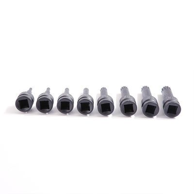 Forte e durável 8 pcs CR-MO M5 Hex Size Impact Socket Set para ferramenta elétrica manual