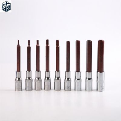 H Tipo 100MM 9pcs firme e estável bit soquete conjunto para ferramenta eletrônica de mão