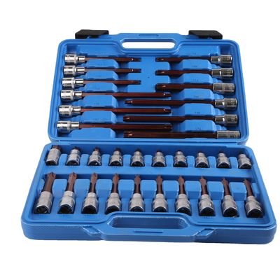 S2 Material personalizado 32pcs T Tipo Bit Socket Set 55MM a 200MM