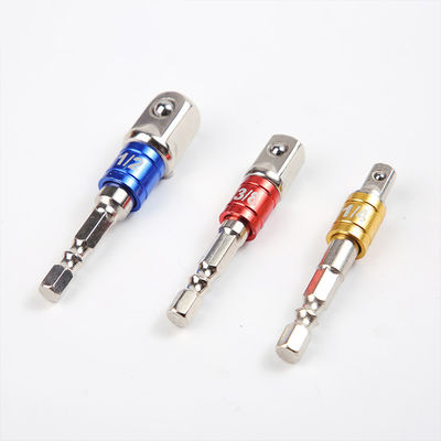 1/4' 65mm 2,5 polegadas colorido adaptador de tomada de grau de impacto para ferramentas de mão e elétricas