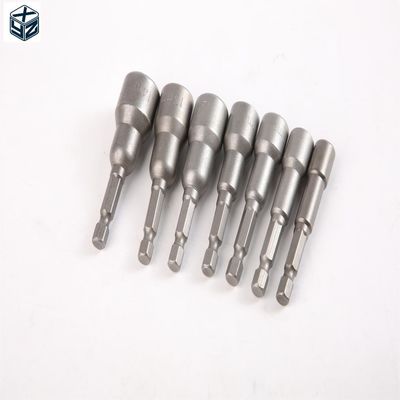 CRV Material 9mm * 65mm * 5PC driver de porca magnética