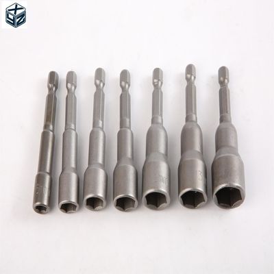 CRV Material 9mm * 65mm * 5PC driver de porca magnética