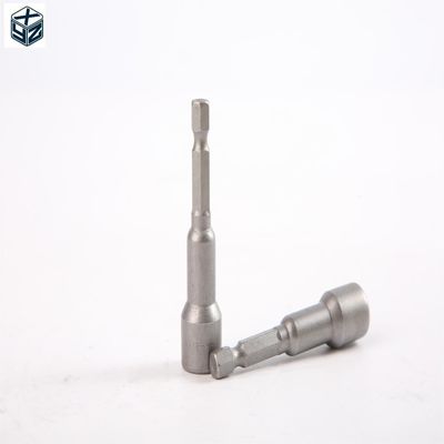 Material não classificado CRV 6.35 Hexagon 10mm*65mm*5PC Strong Magnetic Nut Driver Set