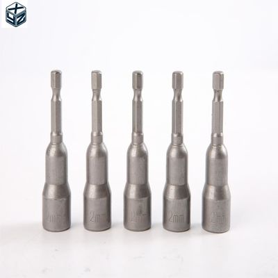 Grande tratamento térmico CRV Material 6.35 Hexagon 12mm * 65mm * 5PC Nut Driver Set