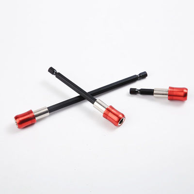 Pintura eletróforética preta personalizada Finish Set de extensão de bit de perfuração hexadecimal de 60 mm