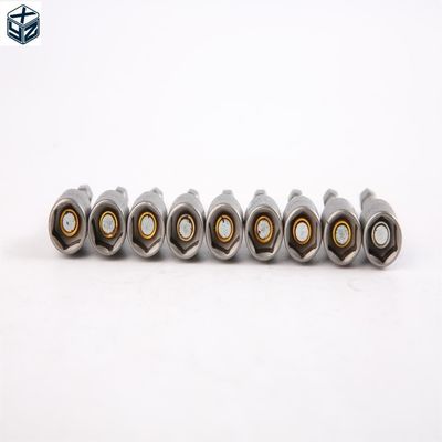Material CRV de acabamento natural 6.35 Hexagon 10mm*48mm*10PC Set de motor de porca magnética forte