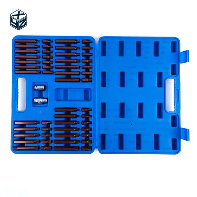 S2 Máquina de precisão de aço ligado 54pcs de caixas de plástico