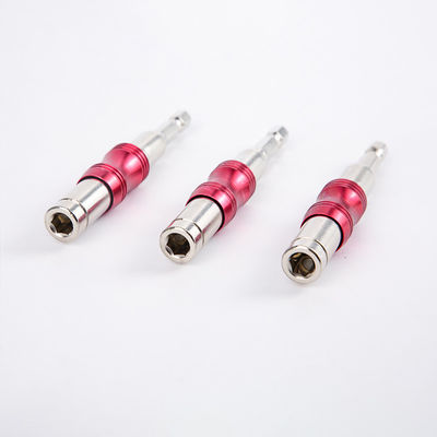 Detentor de ponta de bit pivotante eletroplacado para aço vanádio cromo forjado 89MM 1/4HEX