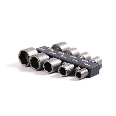 5mm 9pcs Set de tomada de chave de fenda para ferramenta manual/elétrica de 5-13mm