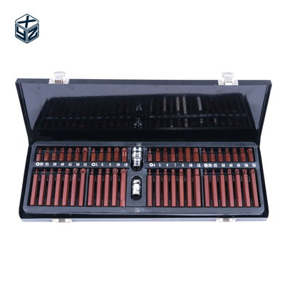 Máquinas de precisão de grau industrial S2 de aço ligado conjunto de ferramentas de mão 54pcs Bits incluídos