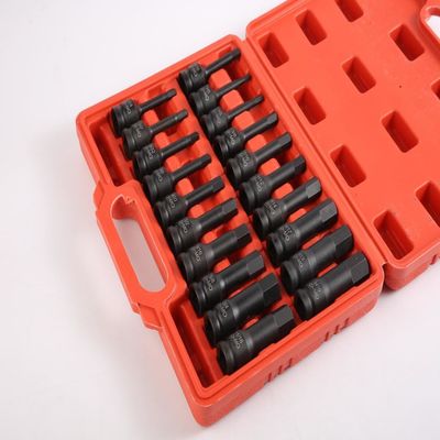 H5 a H19 20pcs conjunto de tomada de impacto feito de material CR-MO de alta durabilidade