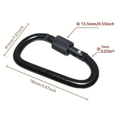 Acabamento de óxido preto 6pcs liberação rápida 1/4 polegada hex haste chave de fenda porta-bits