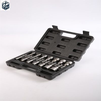 ODM 14 pcs 2.5 &quot;Metric Magnético Quick-Change Hex Shank Nut Driver Set Set Socket Set de impacto