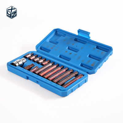 30 mm 75 mm S2 T tipo 15 peças de caixas de plástico de precisão de usinagem bit conjunto para Muliti-propósito