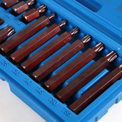 30 mm 75 mm S2 T tipo 15 peças de caixas de plástico de precisão de usinagem bit conjunto para Muliti-propósito