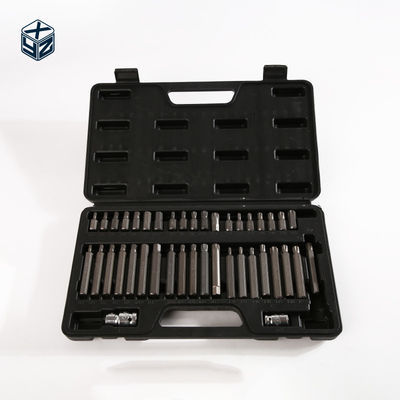 41pcs caixa de plástico Bit Set para ferramentas de alta precisão CRV liga de aço grau industrial
