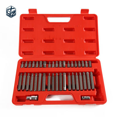 41pcs caixa de plástico Bit Set para ferramentas de alta precisão CRV liga de aço grau industrial