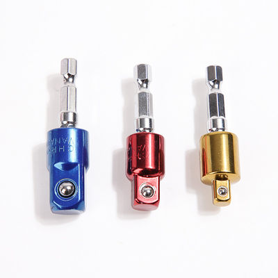 CRV Cromo Vanádio Aço 1/2' 59' MM Colorido Adaptador Universal Socket