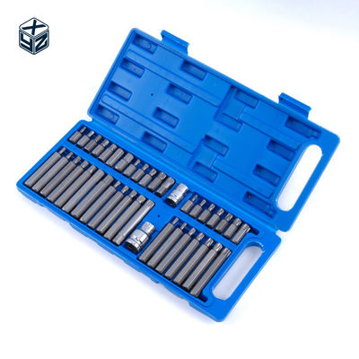 40pcs Caixa de plástico Precision Machining Bits Set CRV Material para Ferramentas de mão industriais