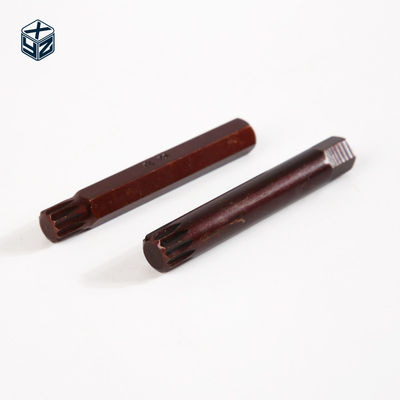 Grade industrial 40 peças em conjunto com material vermelho S2 e caixa de plástico de acabamento natural