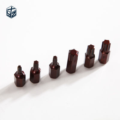Grade industrial 40 peças em conjunto com material vermelho S2 e caixa de plástico de acabamento natural