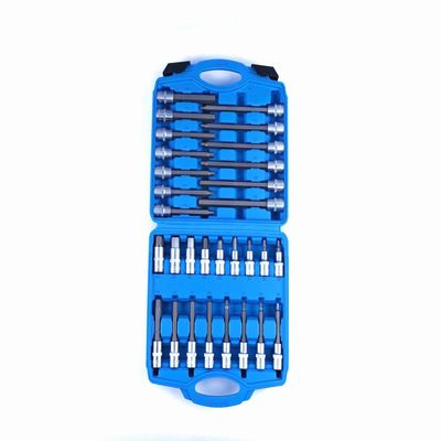 CRV Material H Tipo 30pcs Bit Socket Set 55MM a 200MM