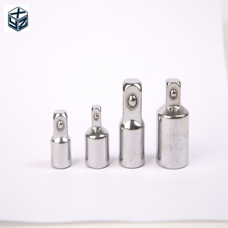 1/2 &quot;Adaptador de tomada de impacto e redutor de prata com material CRV natural