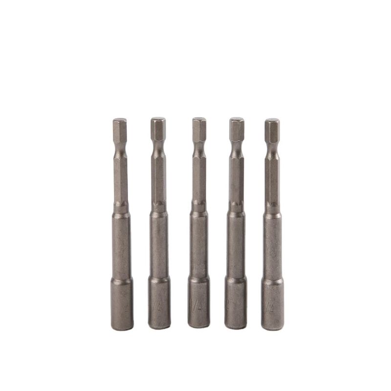 Strong Magnetic Nut Driver Set 1/4'' 65MM 5pcs com Material CRV embalado em bolhas