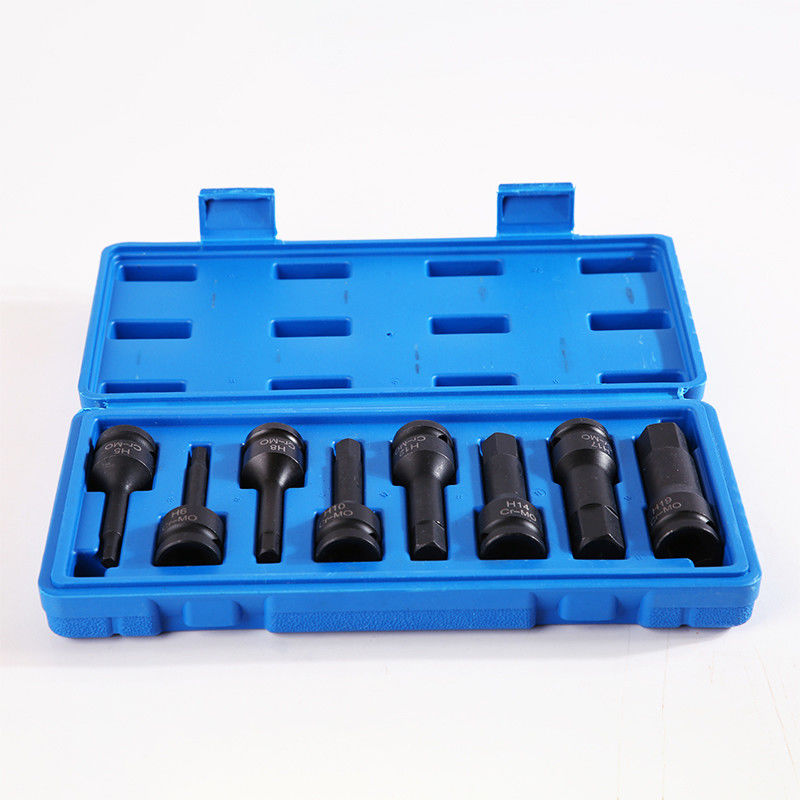 Dispositivo de Fósforo Negro Finish H5 Hex Impact Socket Set feito de material CR-MO