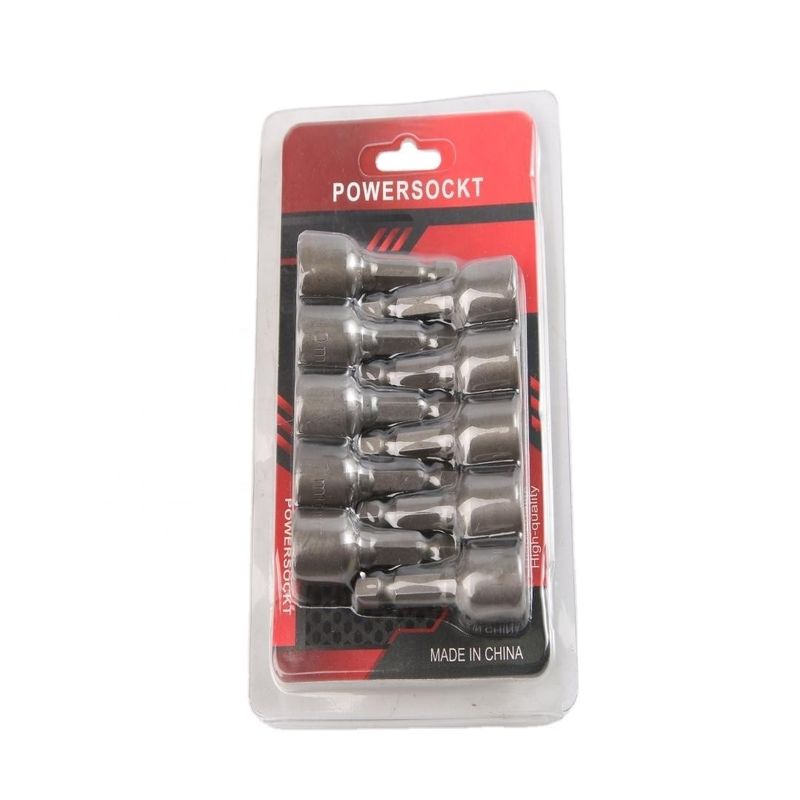Material CRV de acabamento natural 6.35 Hexagon 10mm*48mm*10PC Set de motor de porca magnética forte